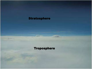 Stratosphere
Troposphere
 