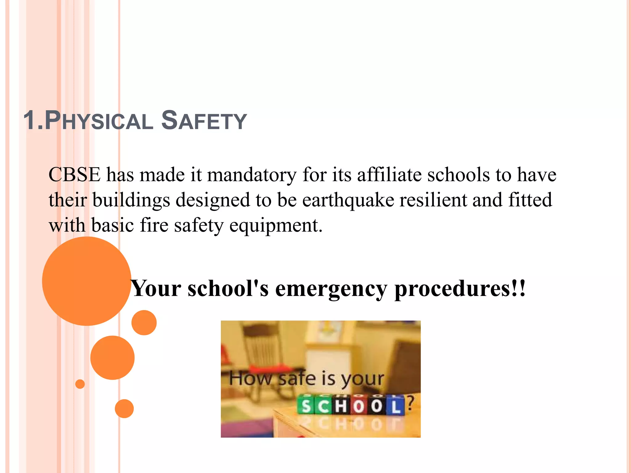 Student Safety and School Security | PPTX