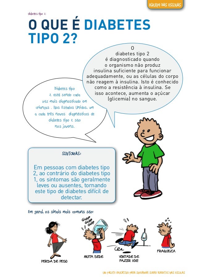 Um pacote educativo para informar sobre diabetes nas escolas Um pacote educativo para informar sobre diabetes nas escolas