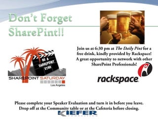 Plans, plans, plans…6