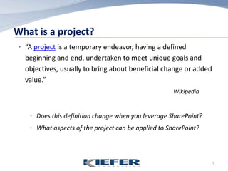 President/CEO Kiefer Consulting