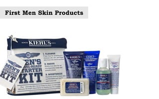 First Men Skin Products
 
