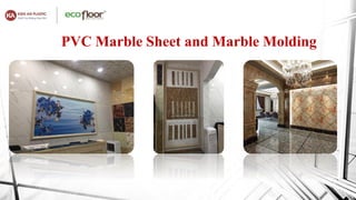 PVC Marble Sheet and Marble Molding
 