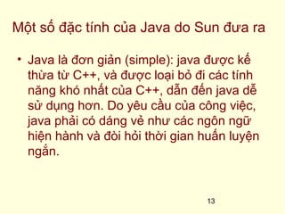gioi thieu ve java | PPT