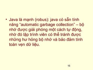gioi thieu ve java | PPT