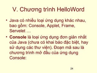 gioi thieu ve java | PPT