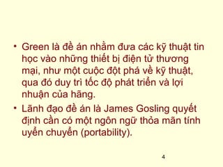 gioi thieu ve java | PPT