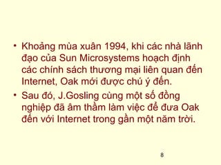gioi thieu ve java | PPT