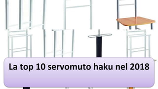 La top 10 servomuto haku nel 2018
 