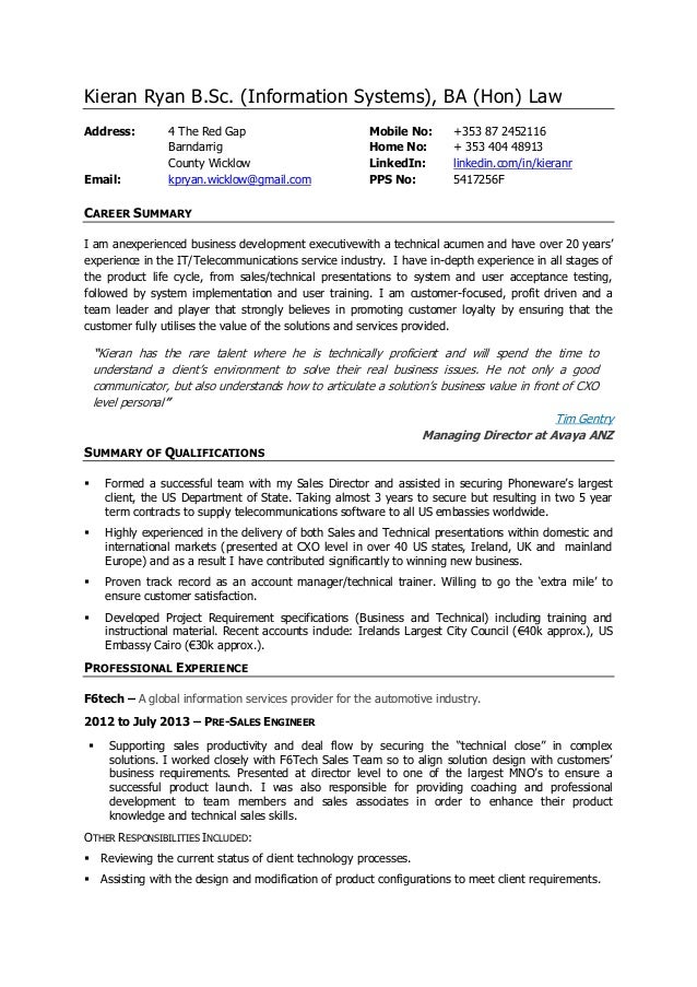 Avaya professional resume