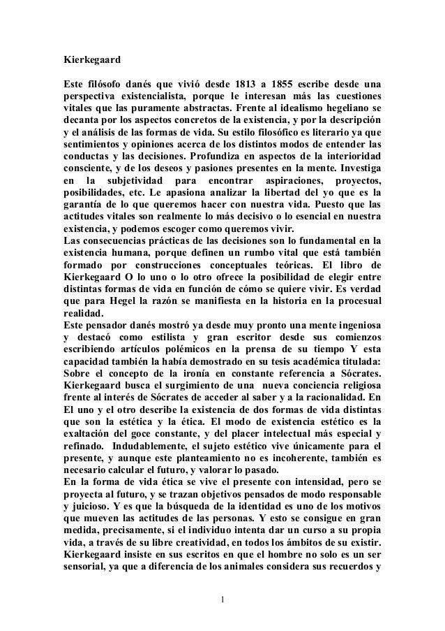 Kierkegaard - 