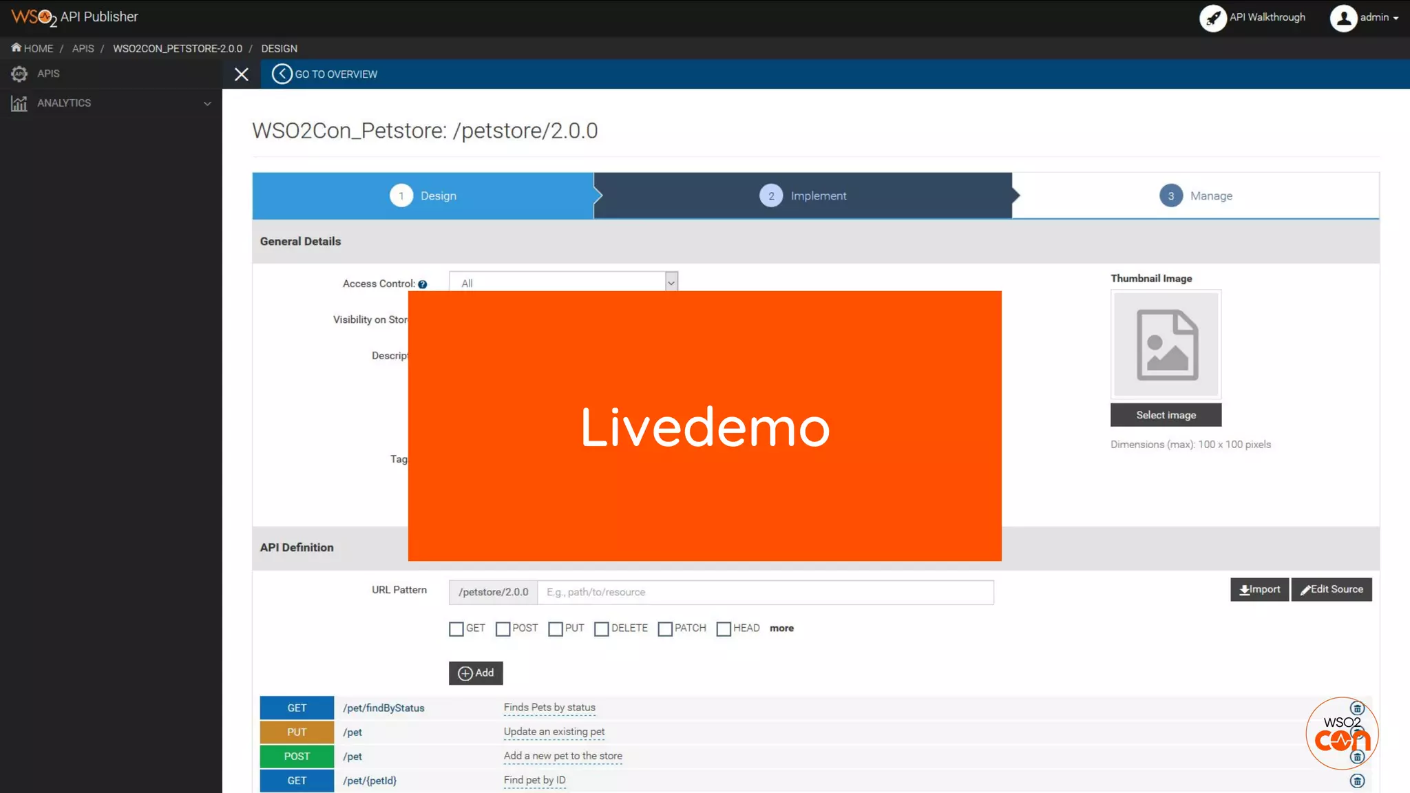 Livedemo
 