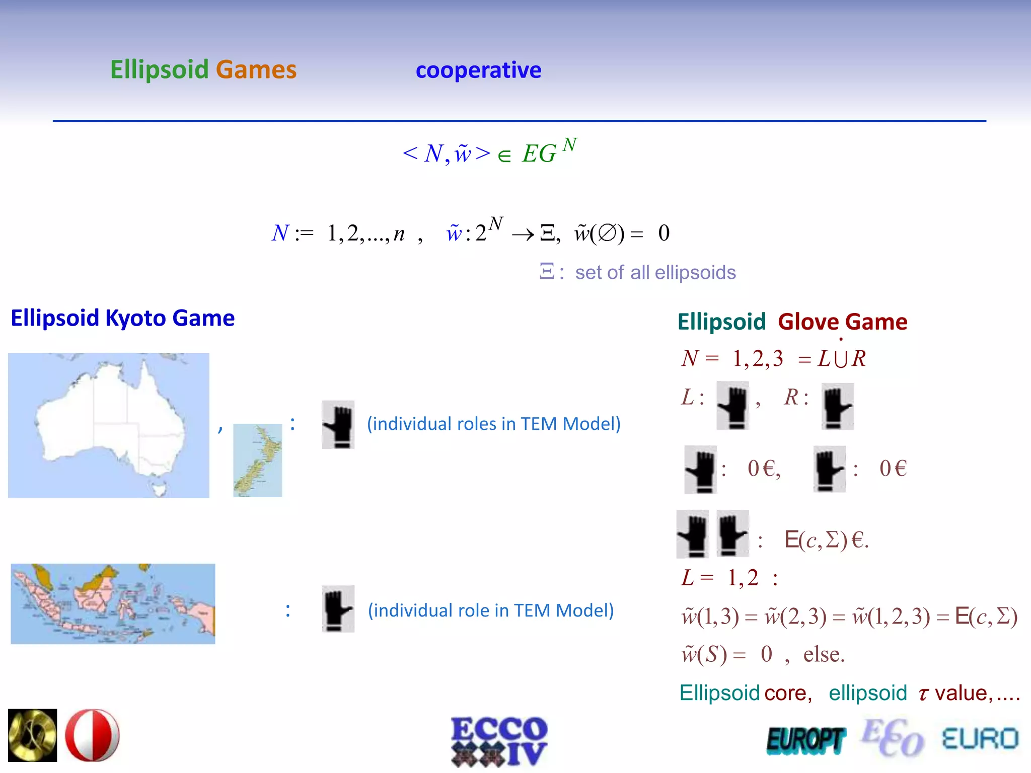 Ellipsoid Games                                                        Interval Gamescooperative....