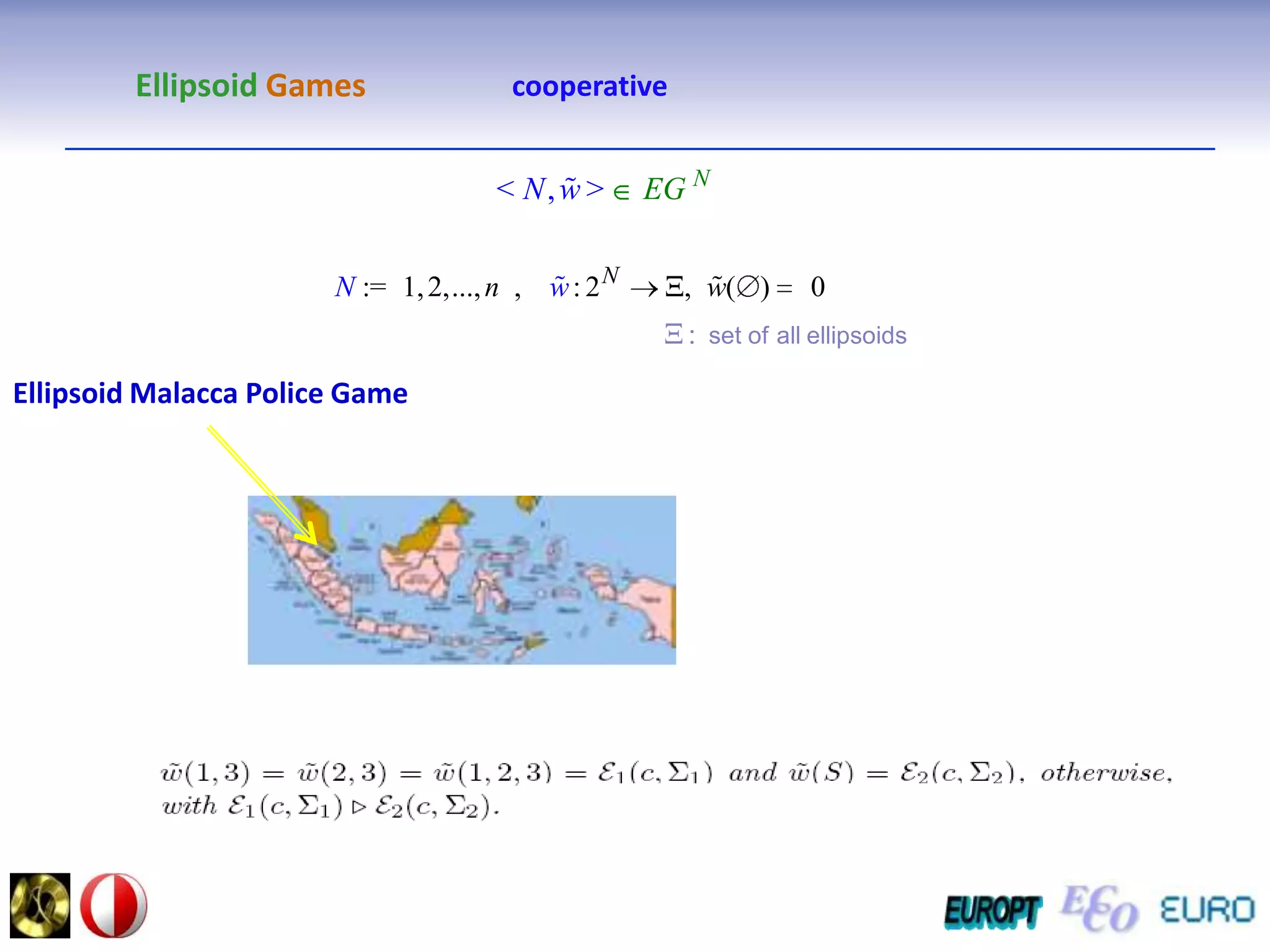 Ellipsoid Games                                                        Interval Gamescooperative....