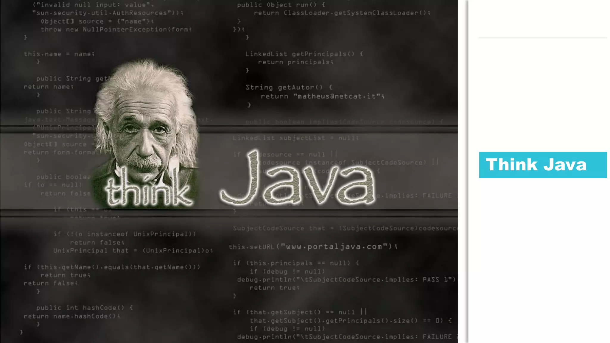 113JDD conference
Think Java
 