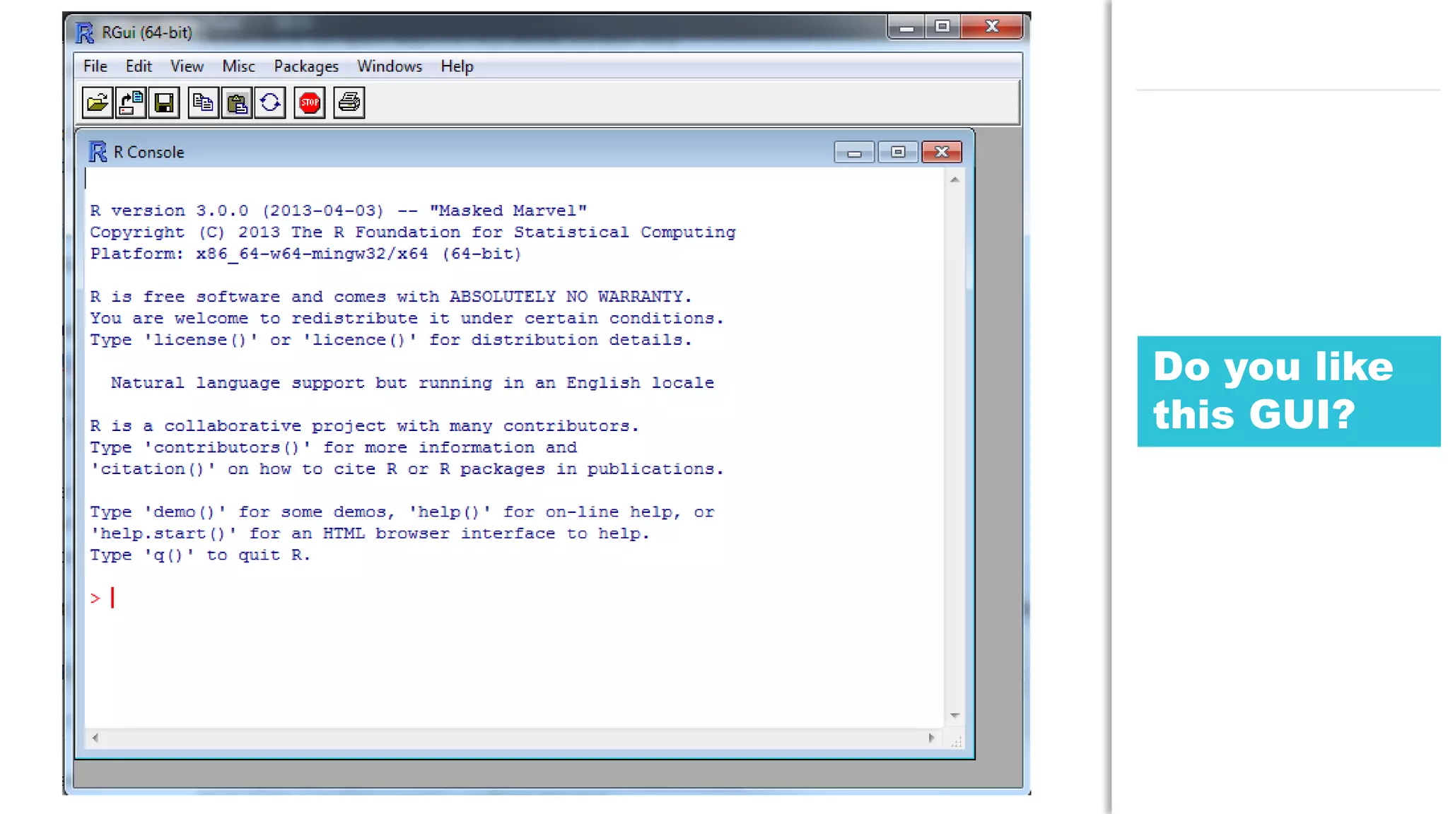 55JDD conference
Do you like
this GUI?
 
