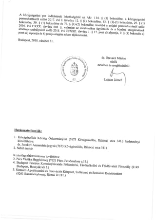 Szőlő termőhelyi katasztennódosítás