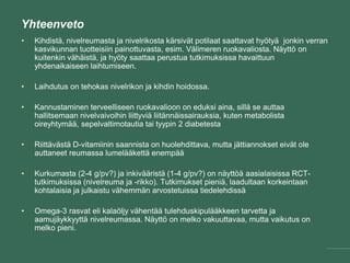 Tervetuloa kuulolle!
http://www.pronutritionist.net
http://www.facebook.com/pronutritionist
http://www.twitter.com/pronutritionist
Laillistettu ravitsemusterapeutti
Reijo Laatikainen, THM, MBA
 