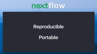 Reproducible
Portable
 