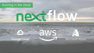 Running in the cloud
Microsoft Azure
 