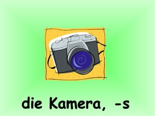 die Kamera, -s 