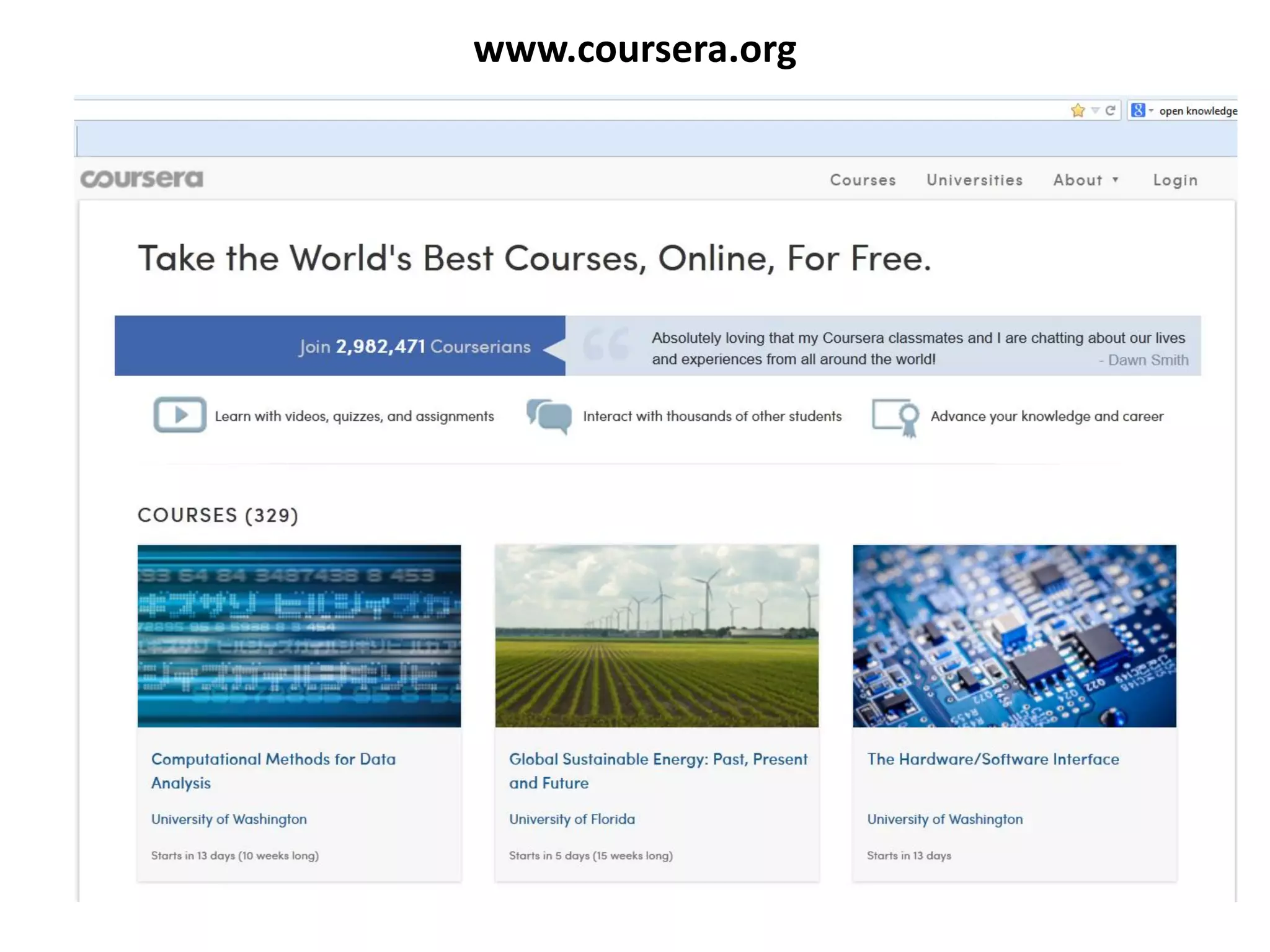 www.coursera.org
 
