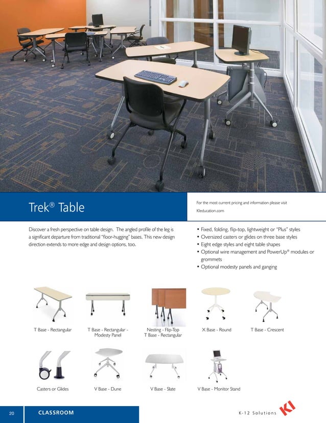 Longo KI School Classroom Furniture Catalog (2012) catalog