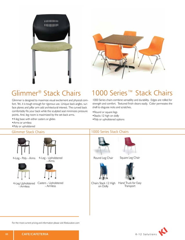 Longo KI School Classroom Furniture Catalog (2012) catalog