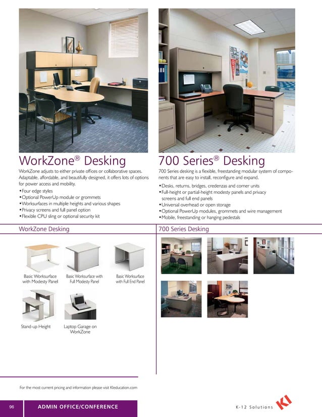 Longo KI School Classroom Furniture Catalog (2012) catalog