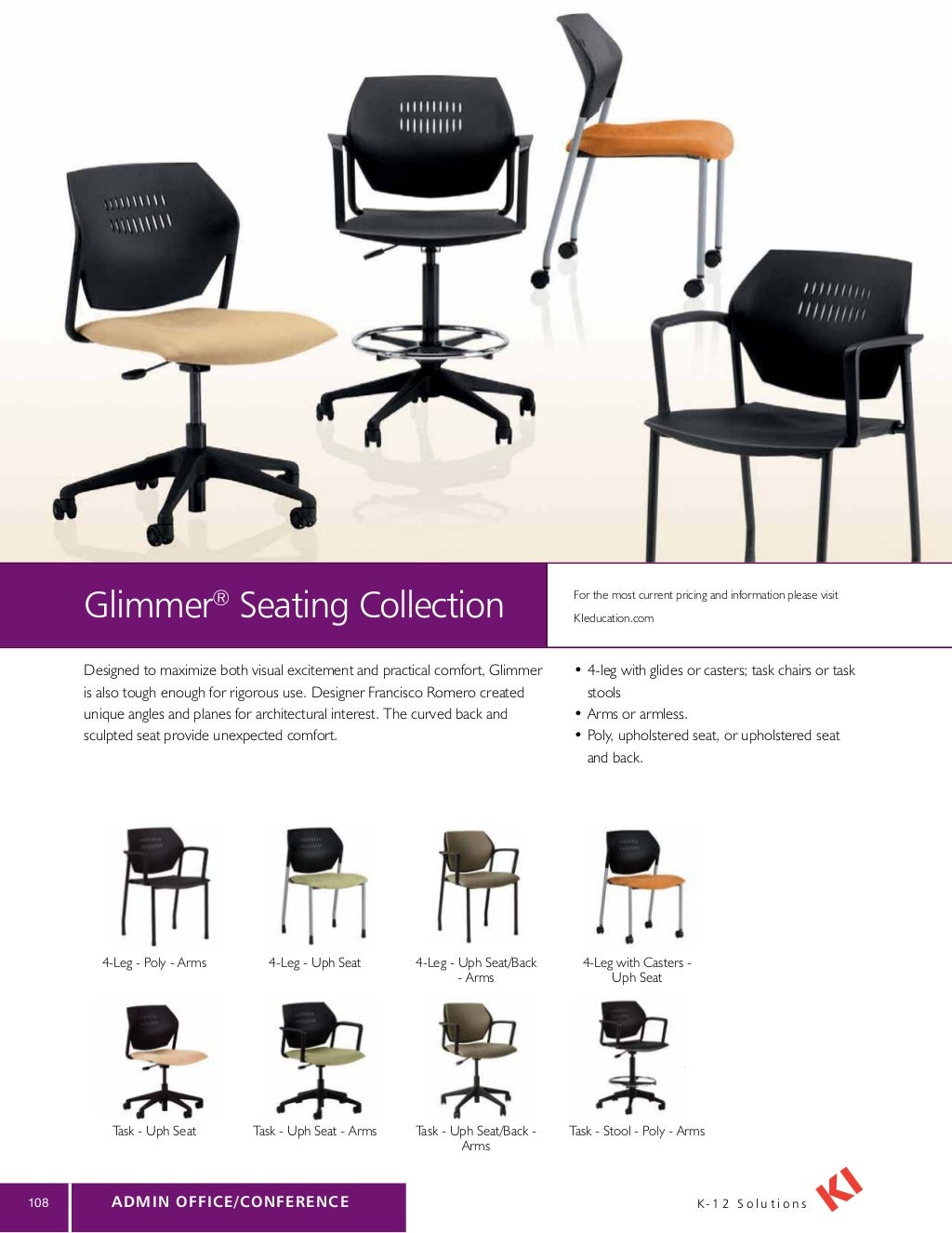 Longo KI School Classroom Furniture Catalog (2012) catalog