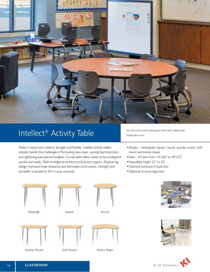 Longo KI School Classroom Furniture Catalog (2012) catalog