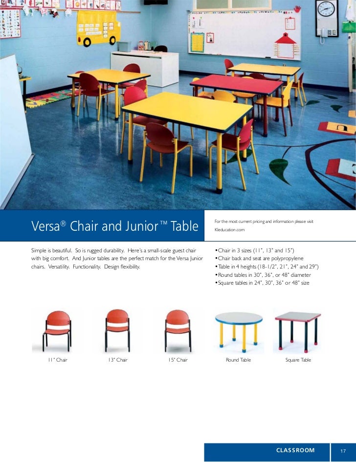 Longo KI School Classroom Furniture Catalog (2012) catalog