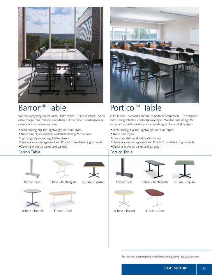 Longo KI School Classroom Furniture Catalog (2012) catalog