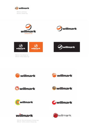 Willmark / primal logo
   Willmark / pôvodné loga




Willmark / final redesign logo
Willmark / finálny redizajn loga




...