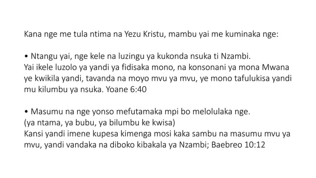 Kikongo Soul Winning Gospel Presentation - Only JESUS CHRIST Saves.pptx