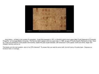 @davearonson
Codosaur.us Image: https://pixabay.com/photos/egypt-education-history-egyptian-1826822/
. . . long history --...