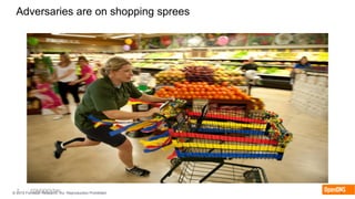 7 CONFIDENTIAL© 2015 Forrester Research, Inc. Reproduction Prohibited 7
Adversaries are on shopping sprees
 