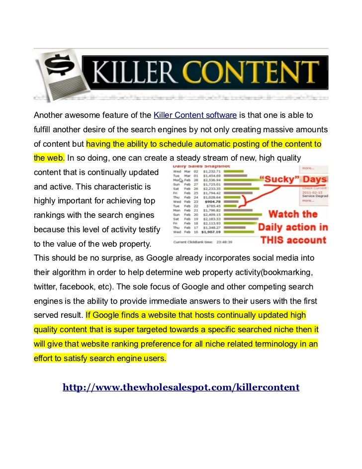 What is killer content? We will also explain how to make it specifically!