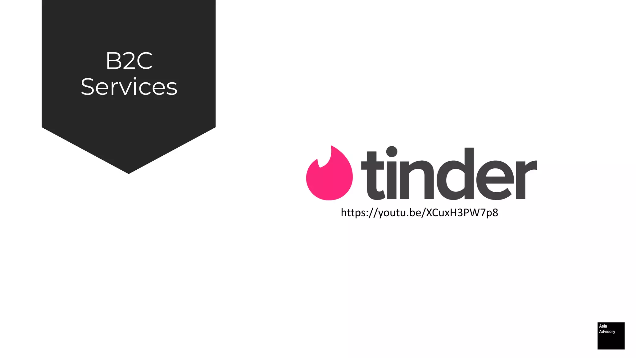 B2C
Services
https://youtu.be/XCuxH3PW7p8
 