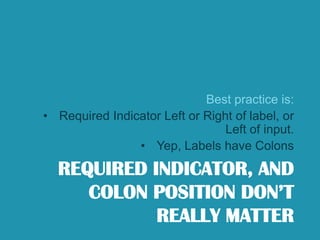 Make sure inputs are close enough