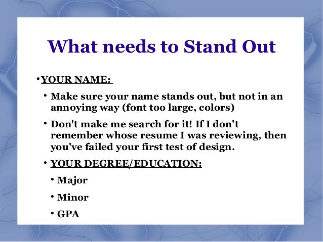 what to name your resumes