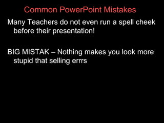 Ditch the bullet points! 