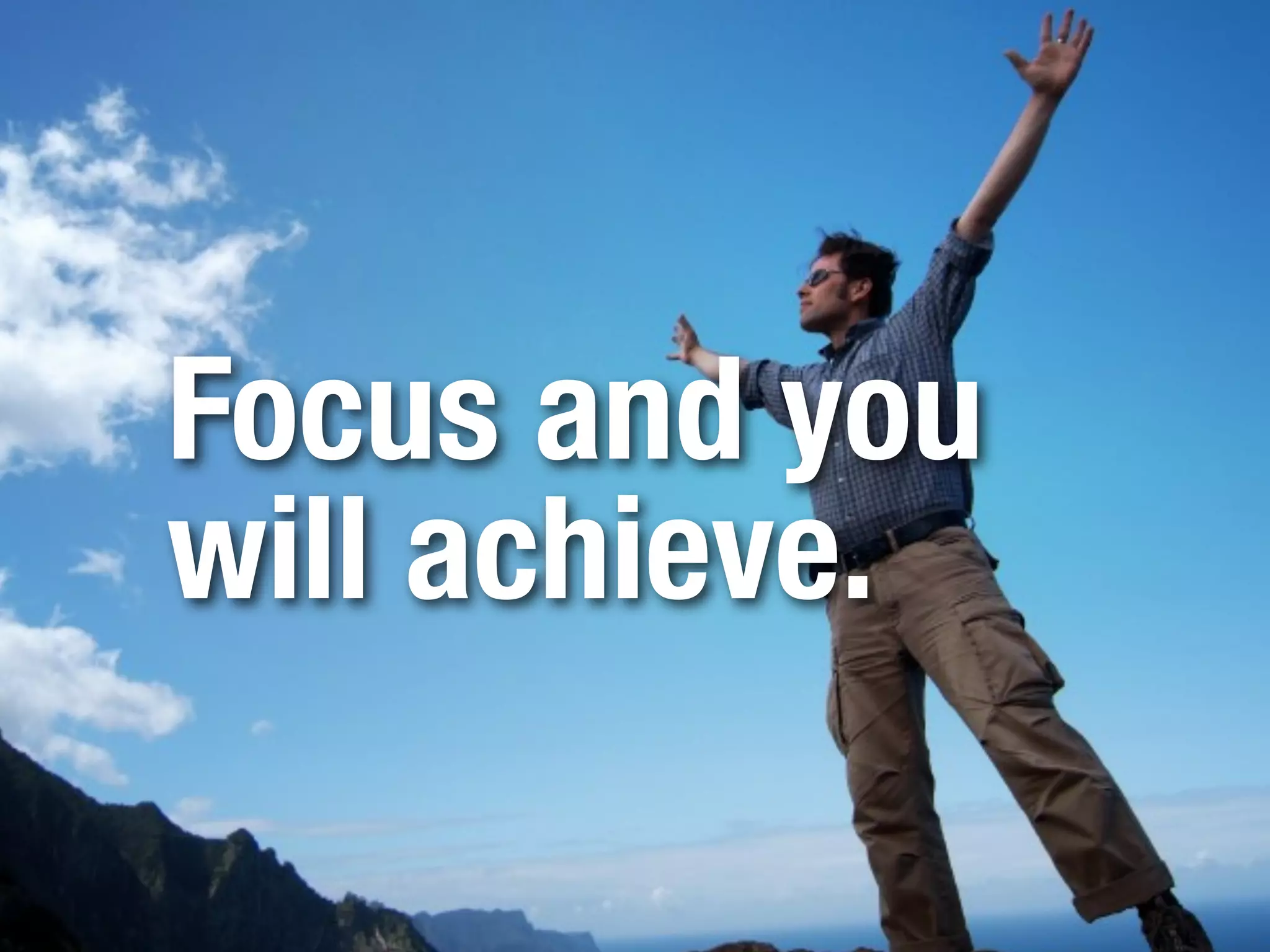 Nothing is so fatiguing as
the eternal hanging on of
an uncompleted task. 
~William James
 