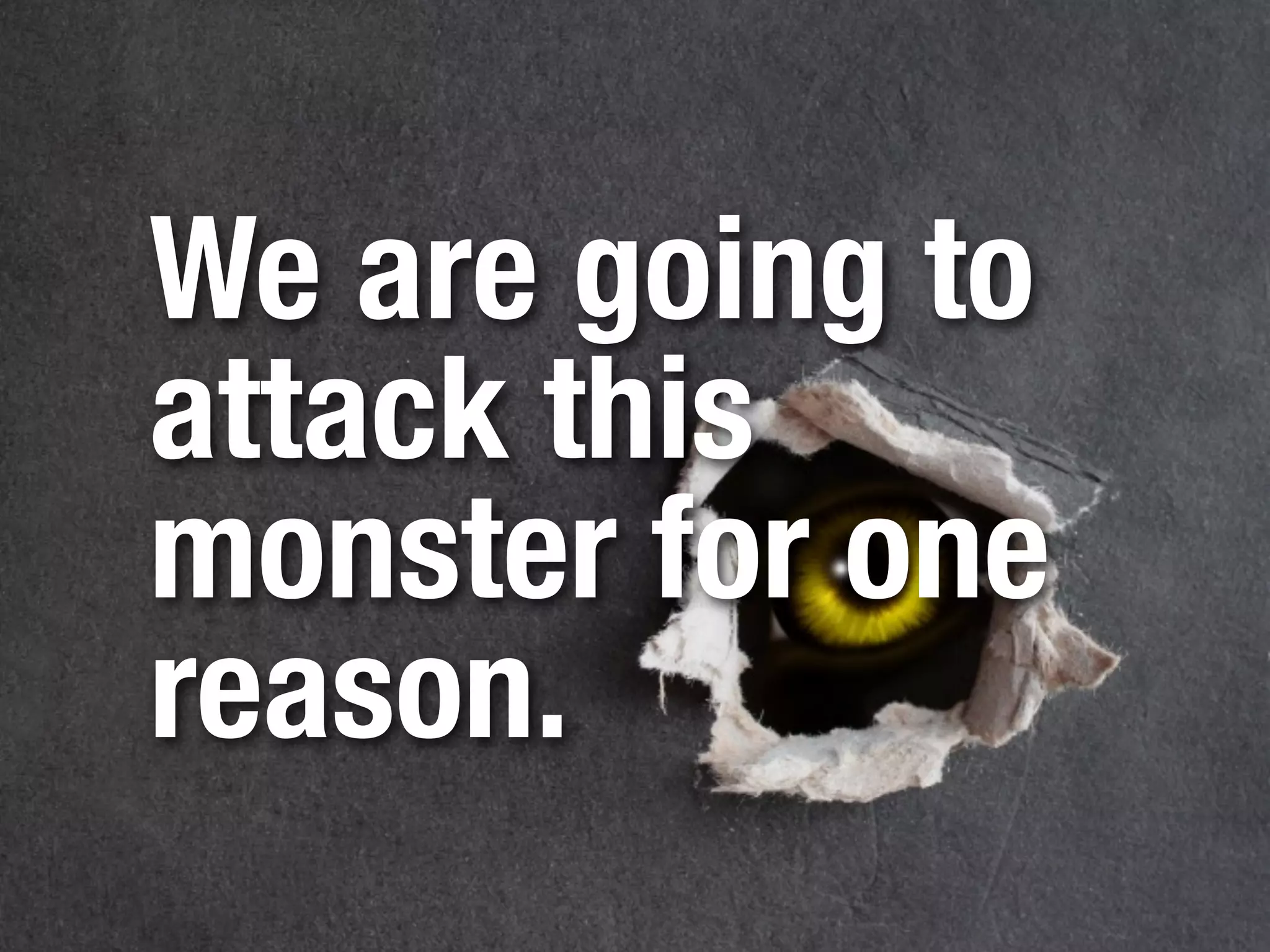 We want to amplify
those things in life
that give us the
greatest satisfaction.
 