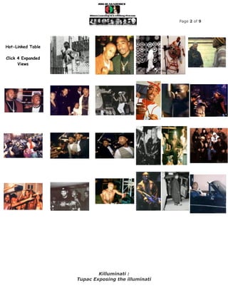 Page 2 of 9




Hot-Linked Table

Click 4 Expanded
      Views




                           Killuminati :
                   Tupac Exposing the illuminati
 
