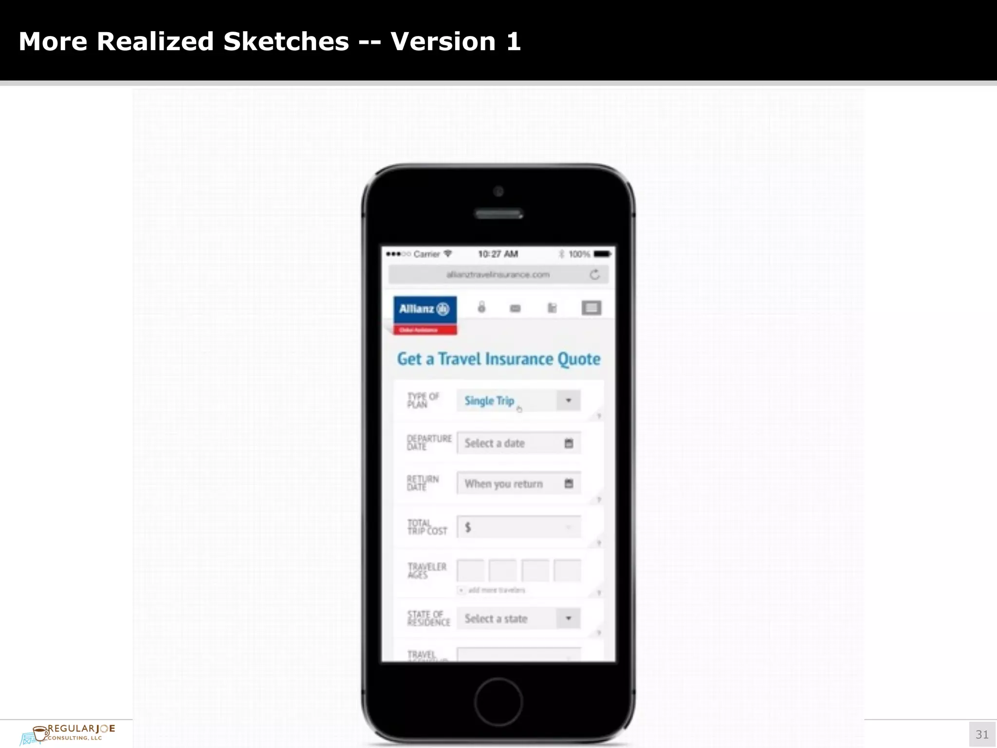 More Realized Sketches -- Version 1 
!31 
 