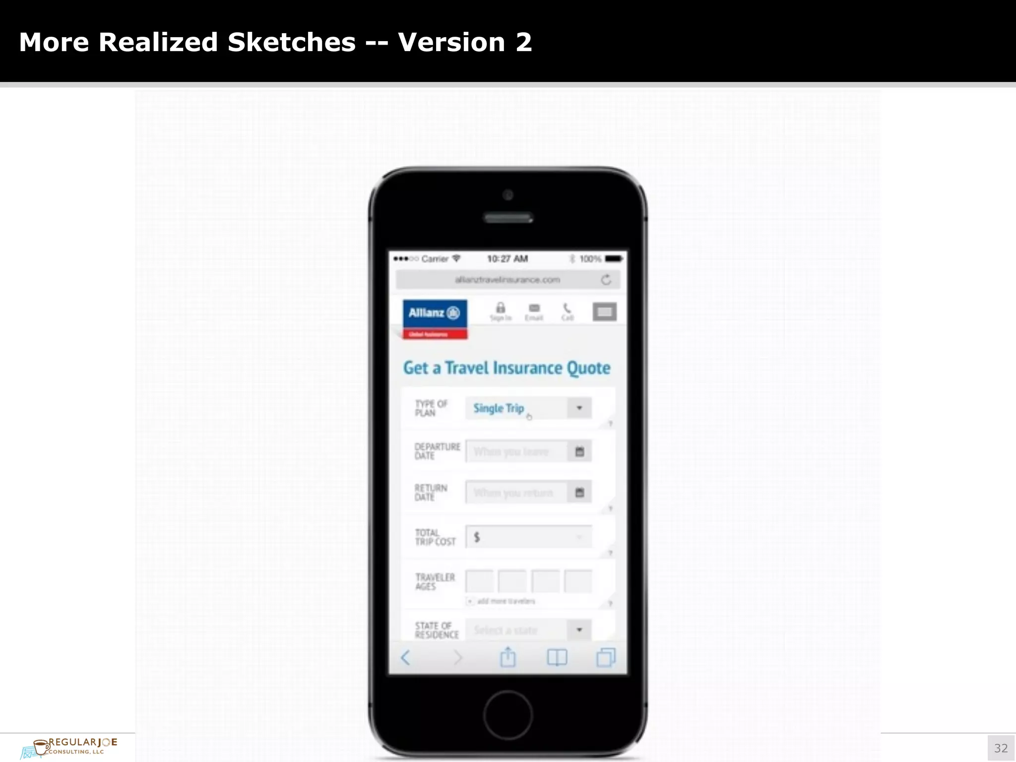 More Realized Sketches -- Version 2 
!32 
 