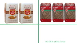 El sonido de la hierba al crecer
 