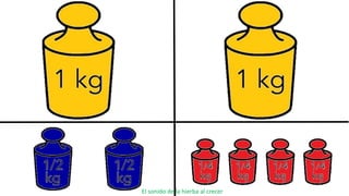 El sonido de la hierba al crecer
 