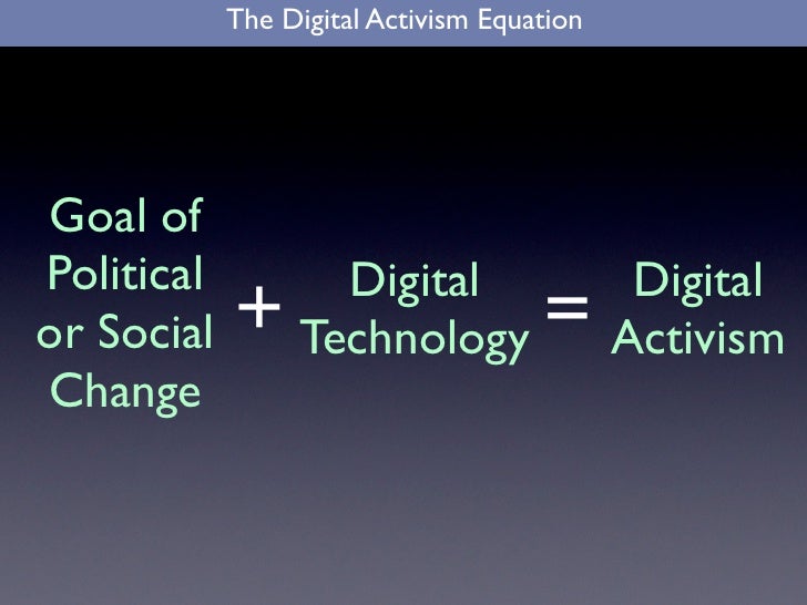 What is Digital Activism?